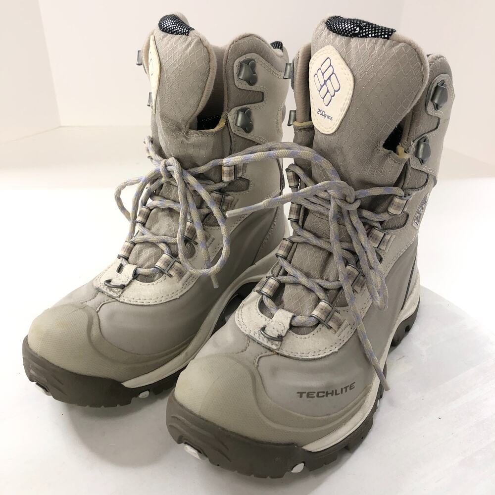 Columbia Bugaboot Plus III Size 7 Techlite Omni-Heat Waterproof Boots BL1620-125